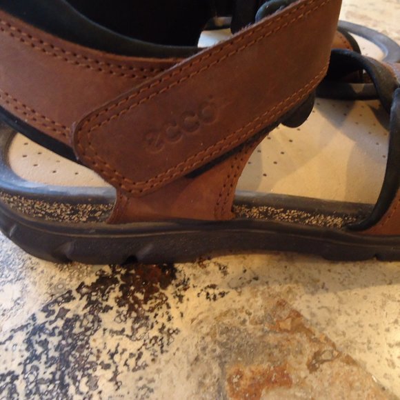 Ecco Sandals 10 M Men 43 M Brown Like New main image 10
